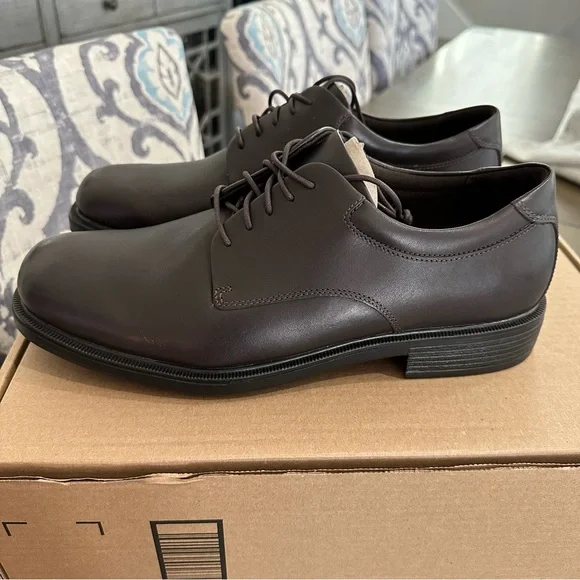NIB Rockport Margin Oxford Size 12 Chocolate Brown Leather  display picture 1